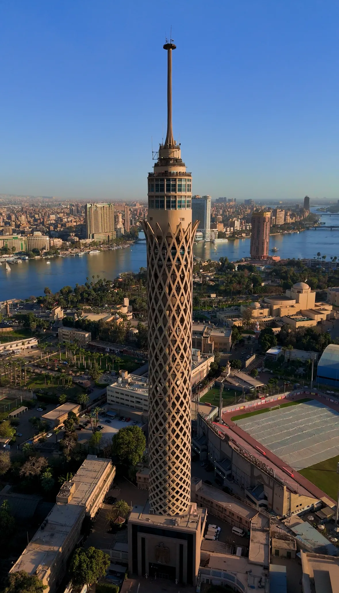 Beautiful accommodation exterior view