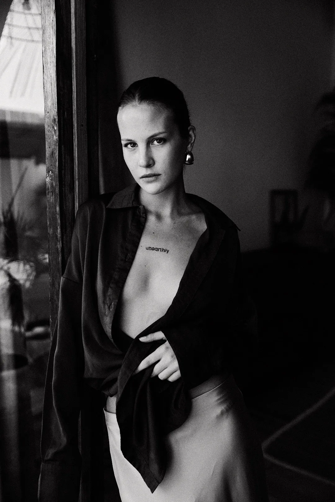 Professional editorial fashion photography with high-end styling