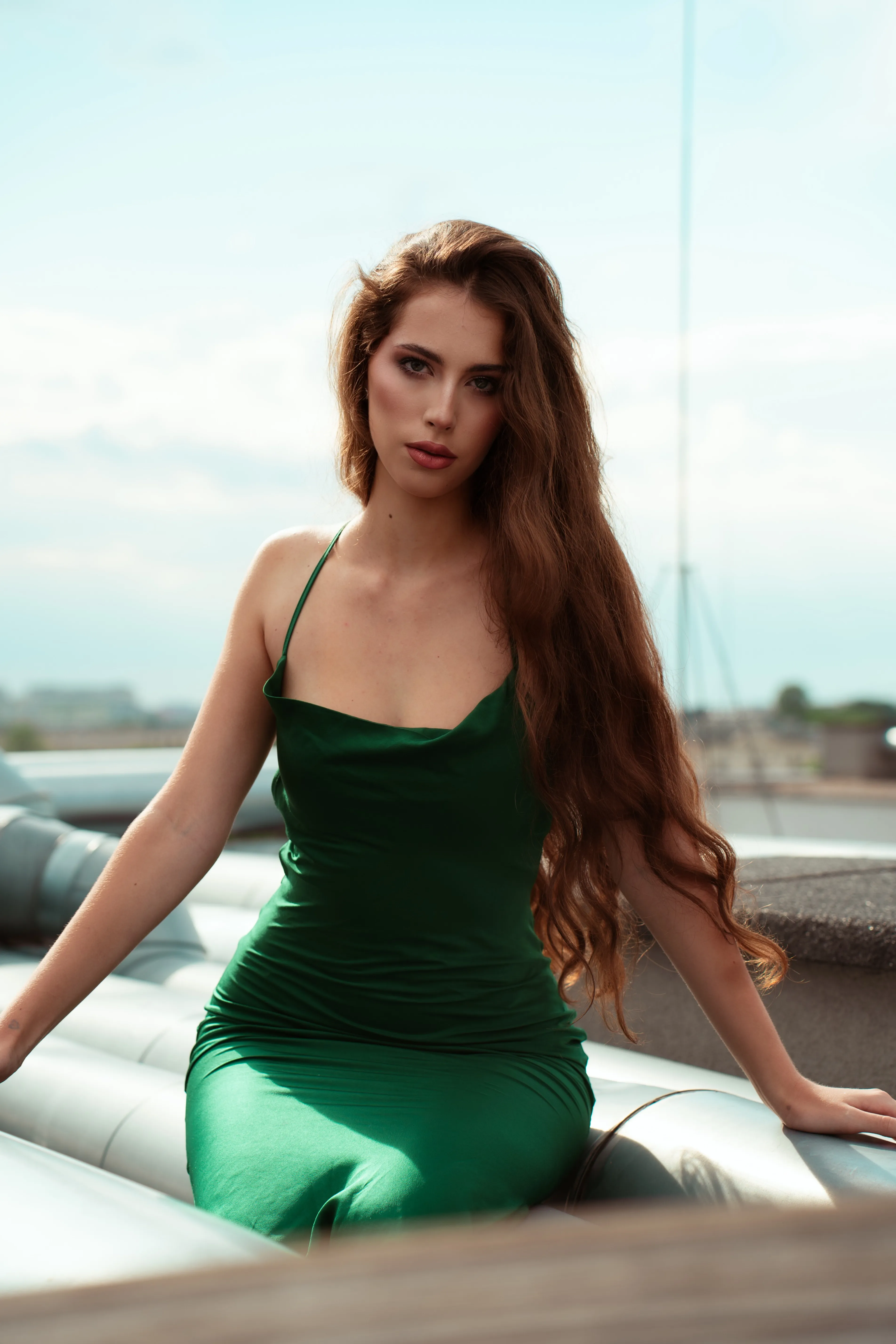 Creative experimental fashion photography with artistic vision