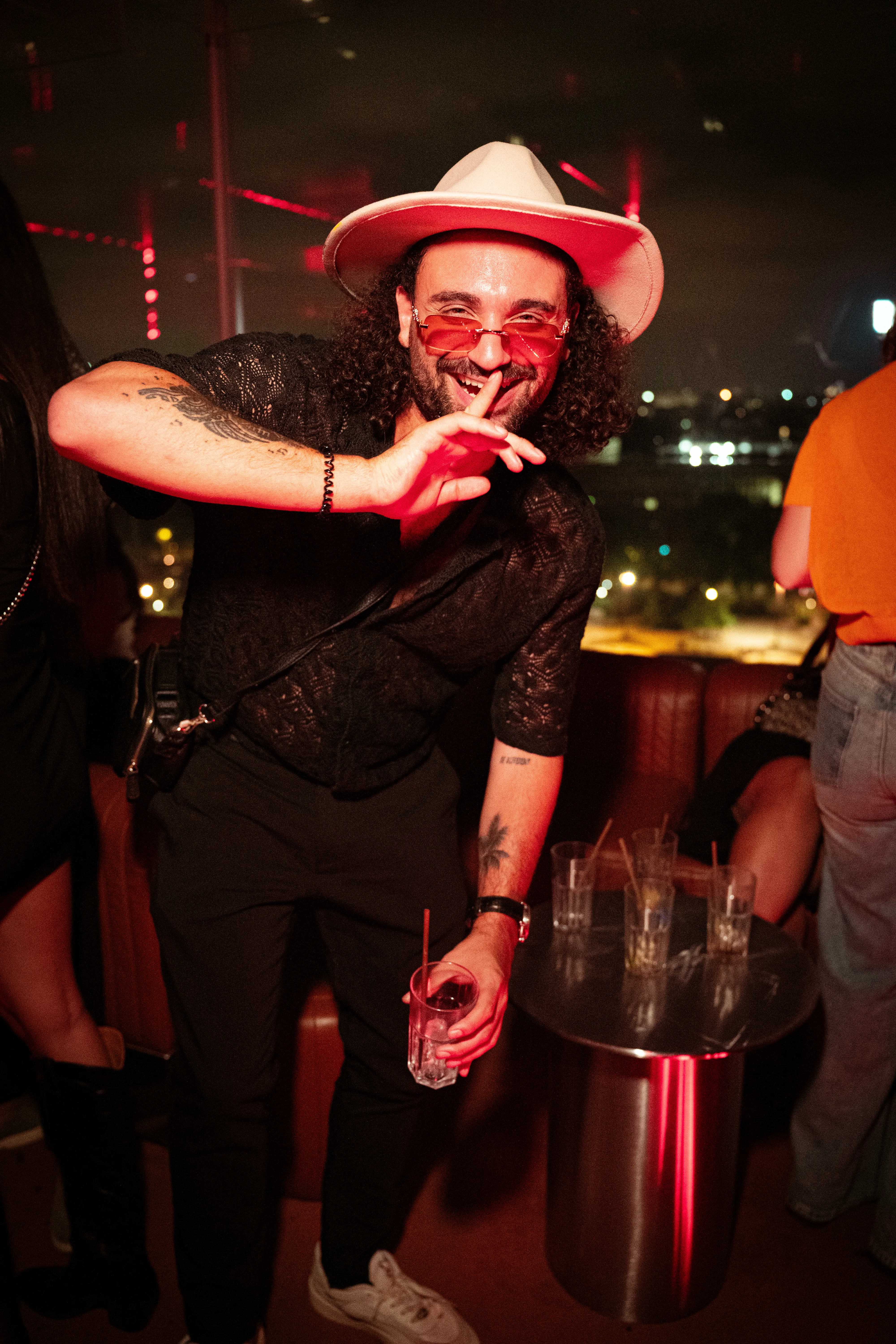 Professional night photography with stunning lighting and atmosphere