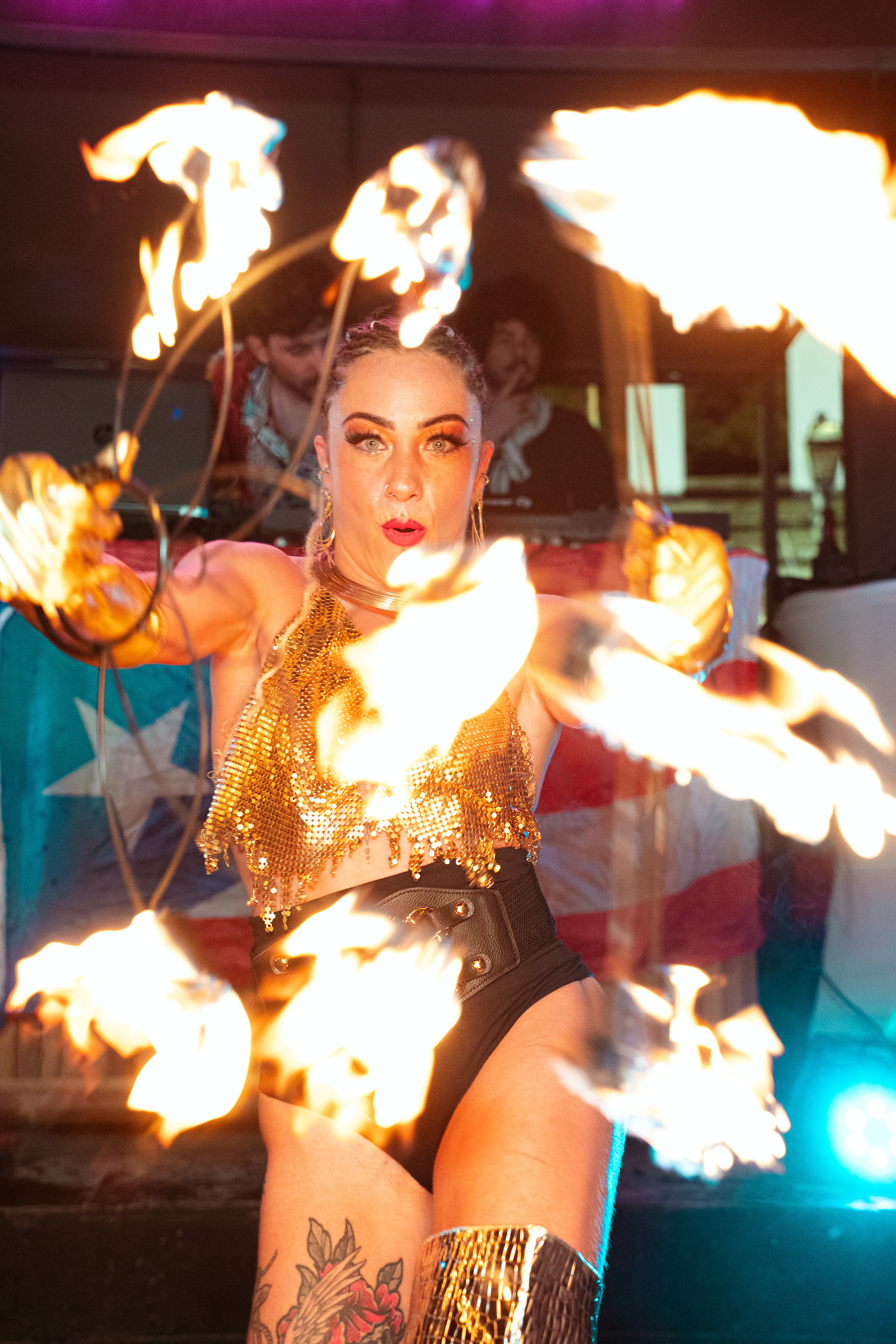 Professional night photography with stunning lighting and atmosphere