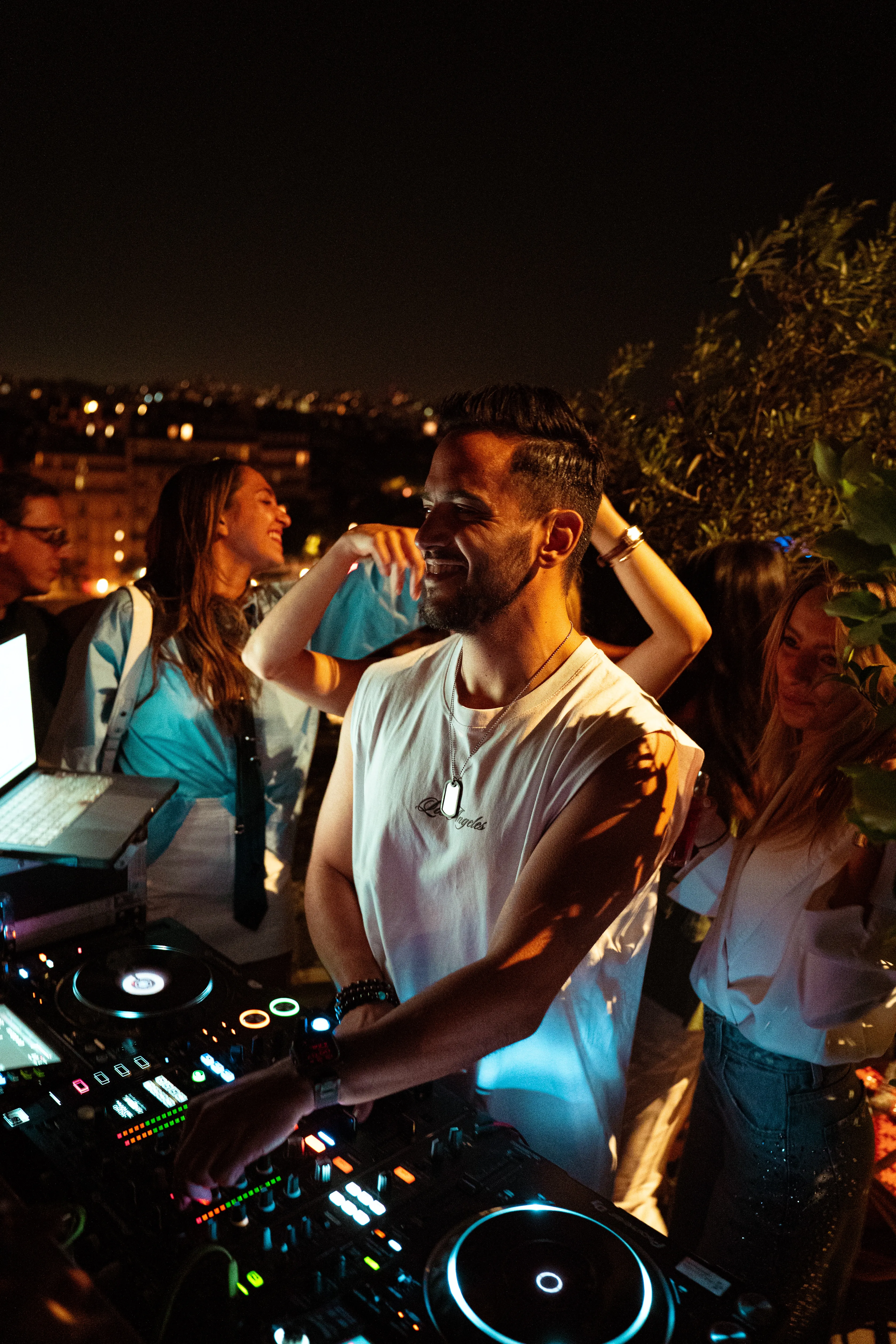 Professional night photography with stunning lighting and atmosphere