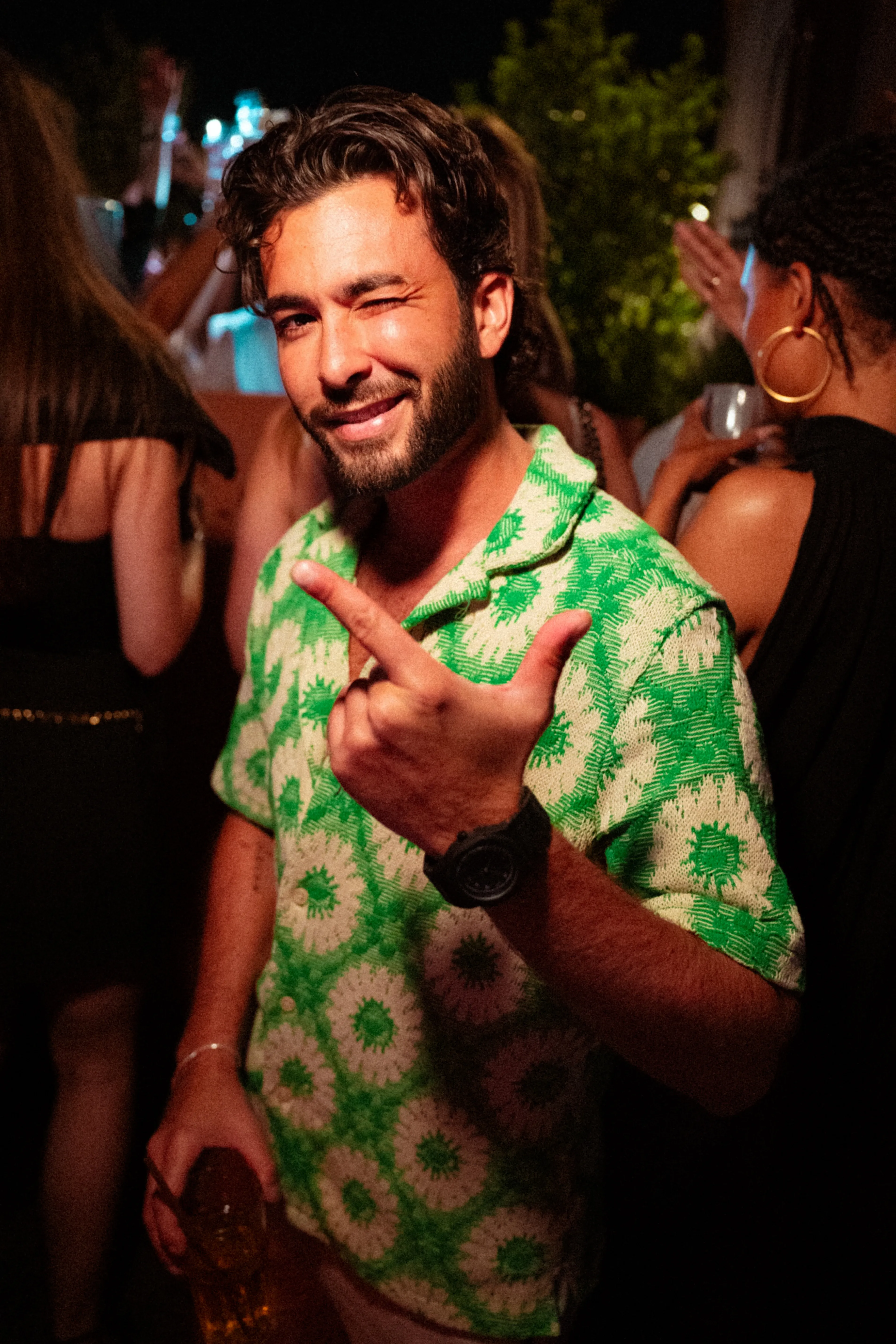 Professional night photography with stunning lighting and atmosphere