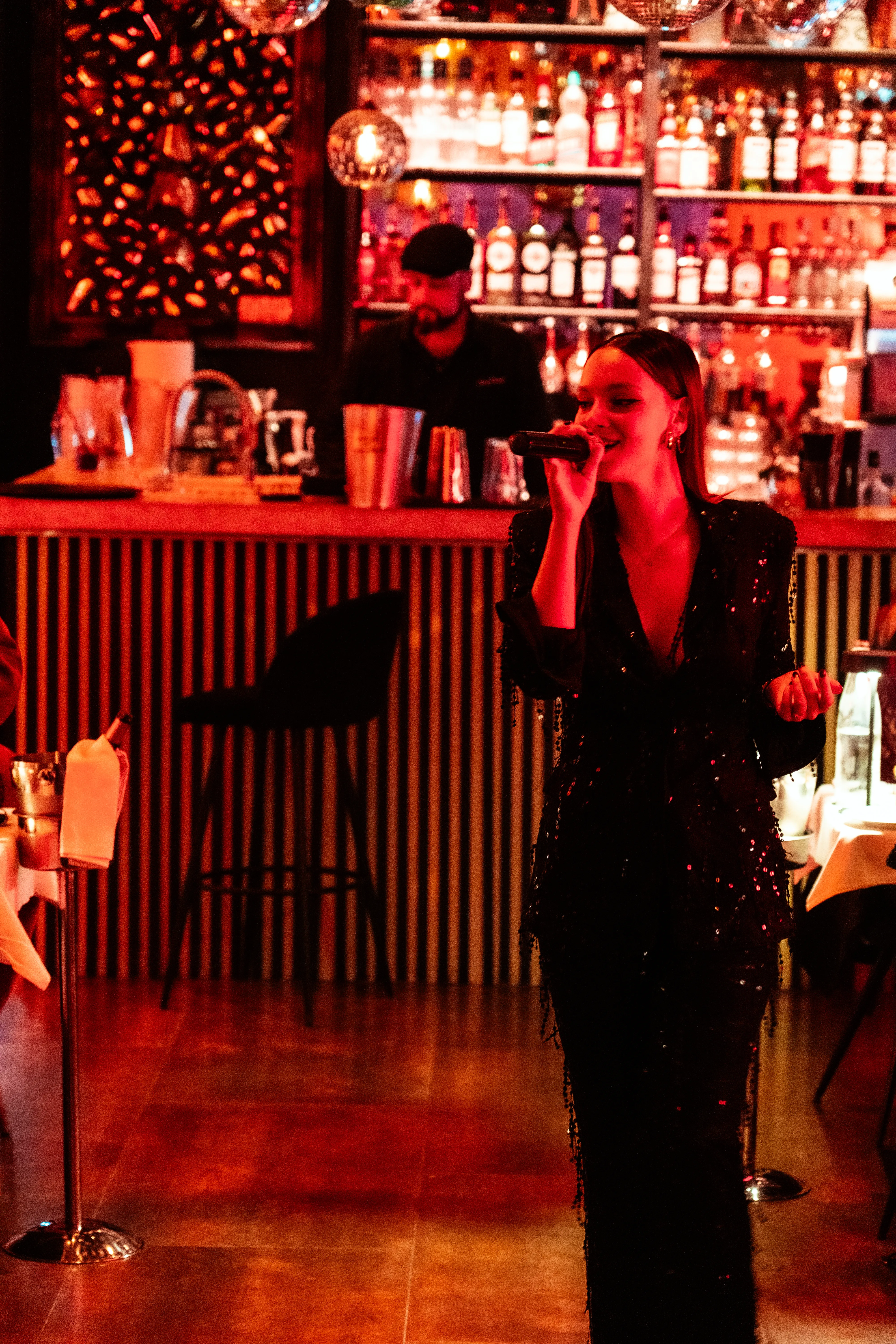 Professional night photography with stunning lighting and atmosphere