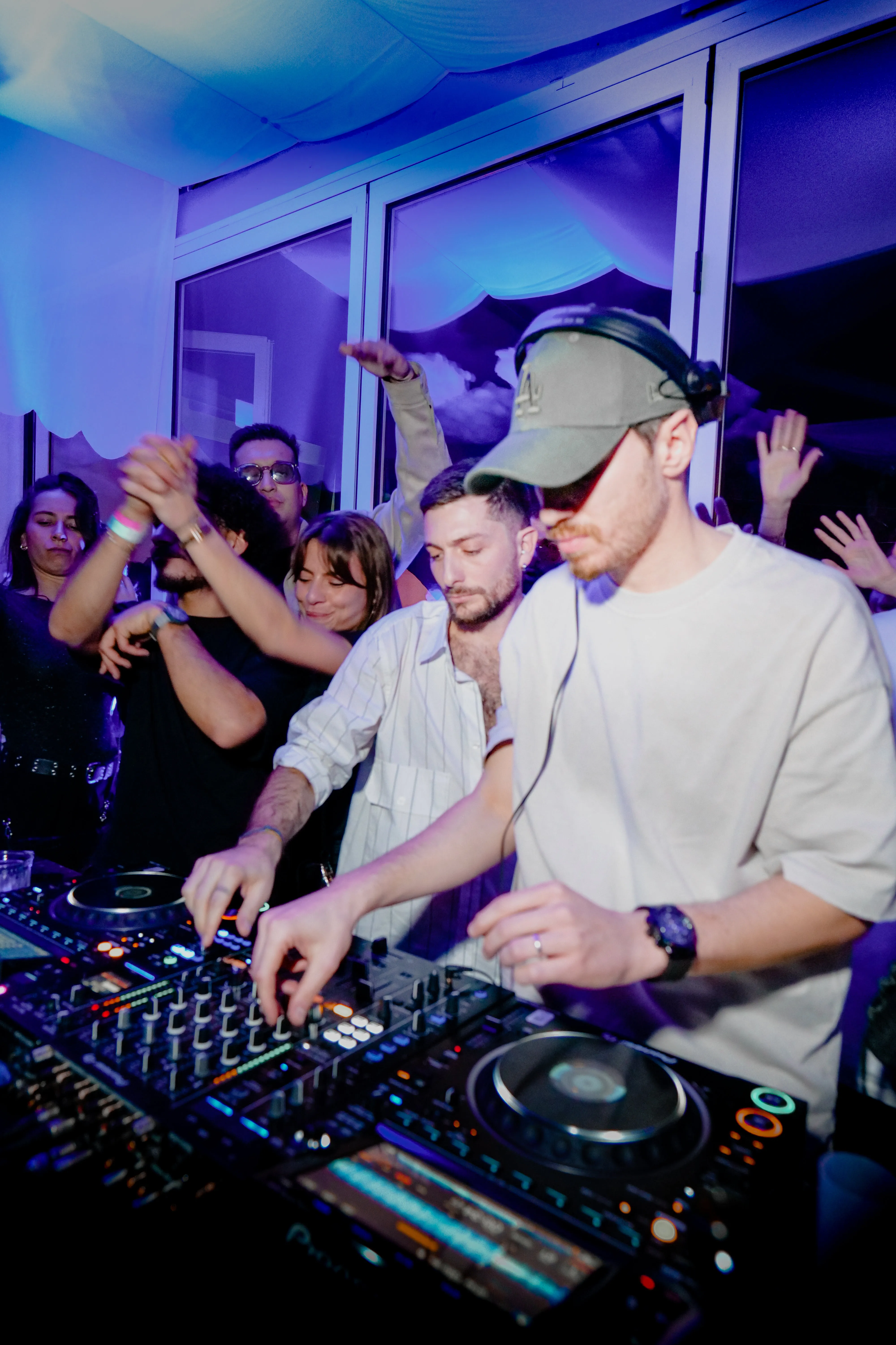 Professional night photography with stunning lighting and atmosphere