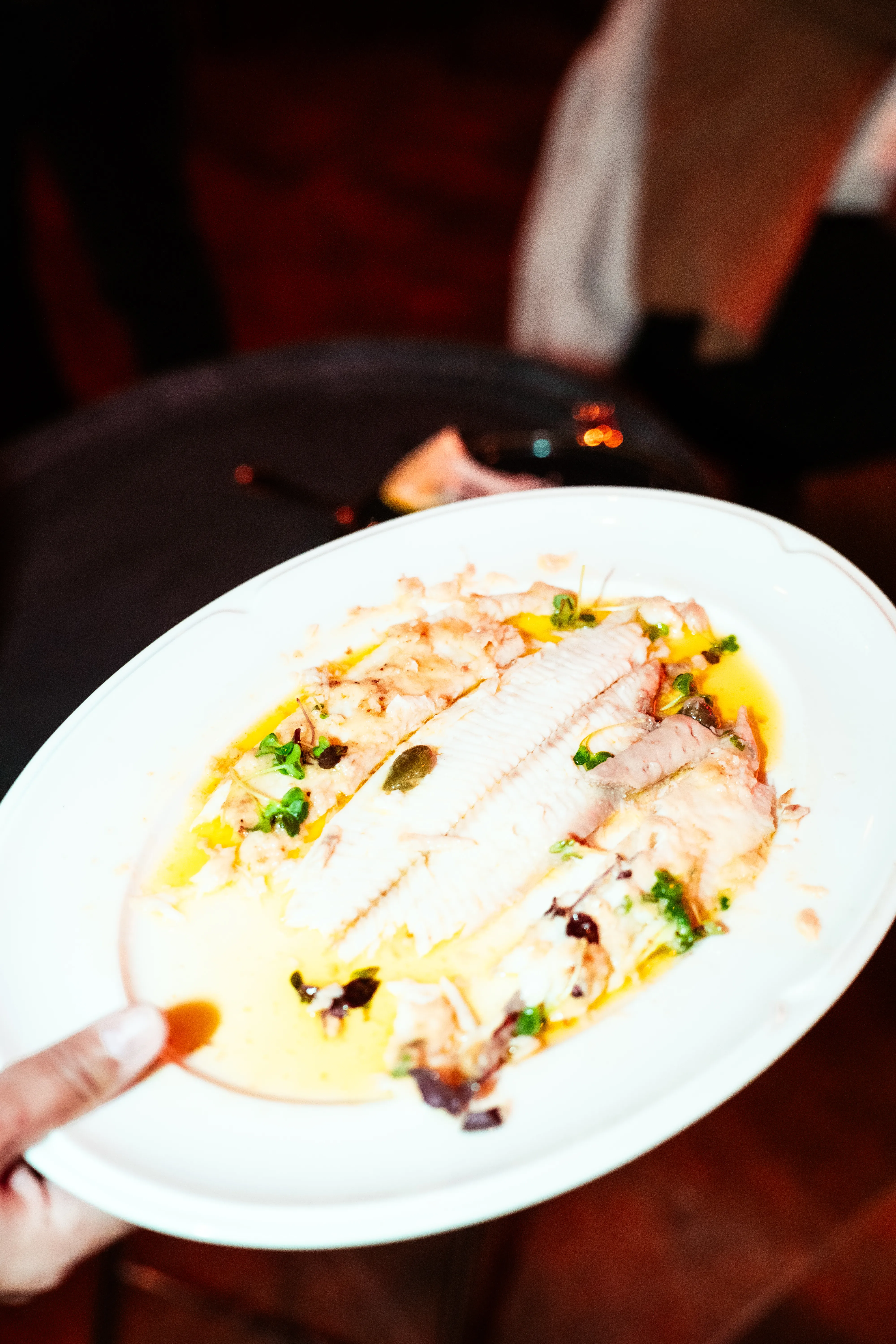 Professional restaurant photography with elegant interior design