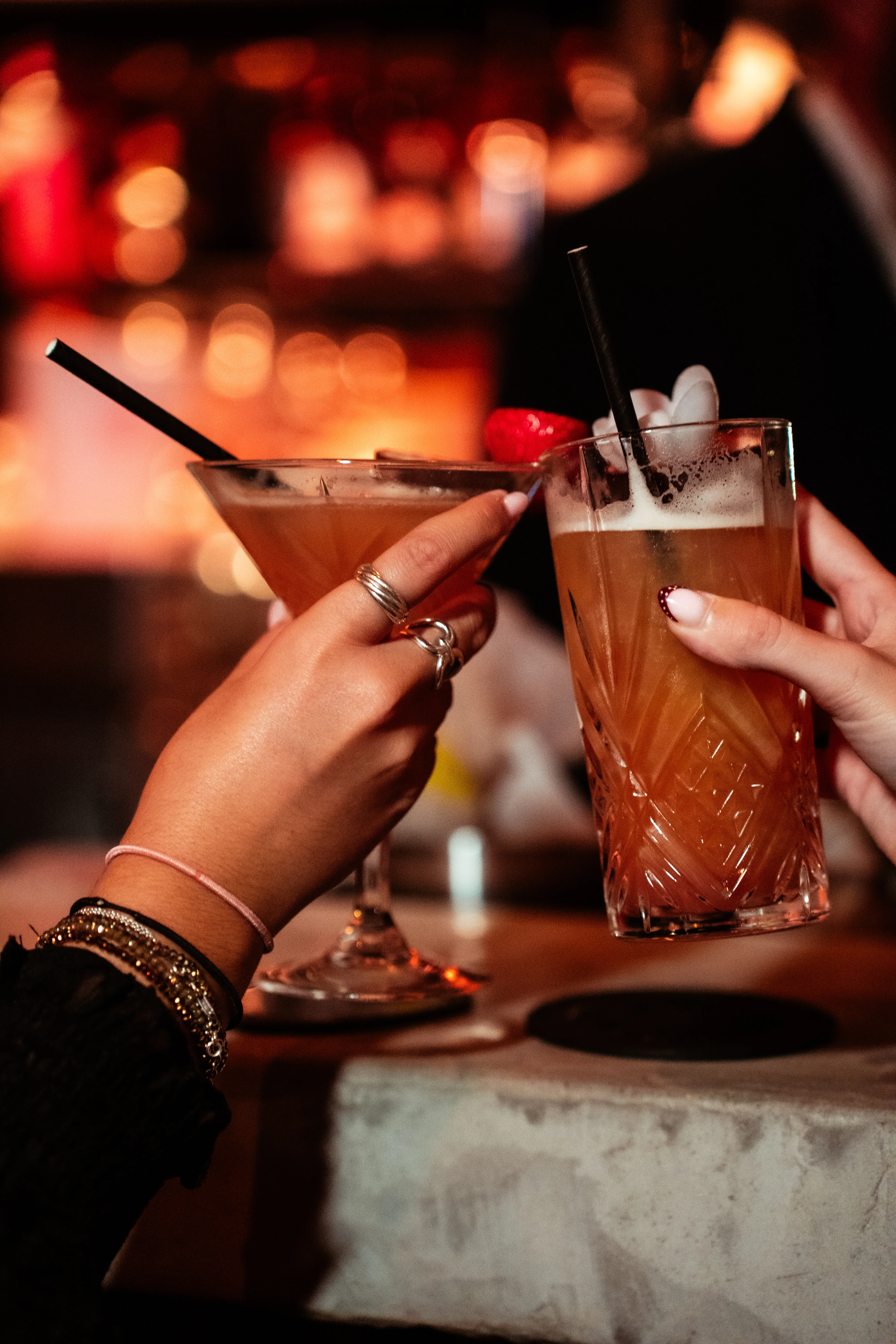 Professional restaurant photography with elegant interior design