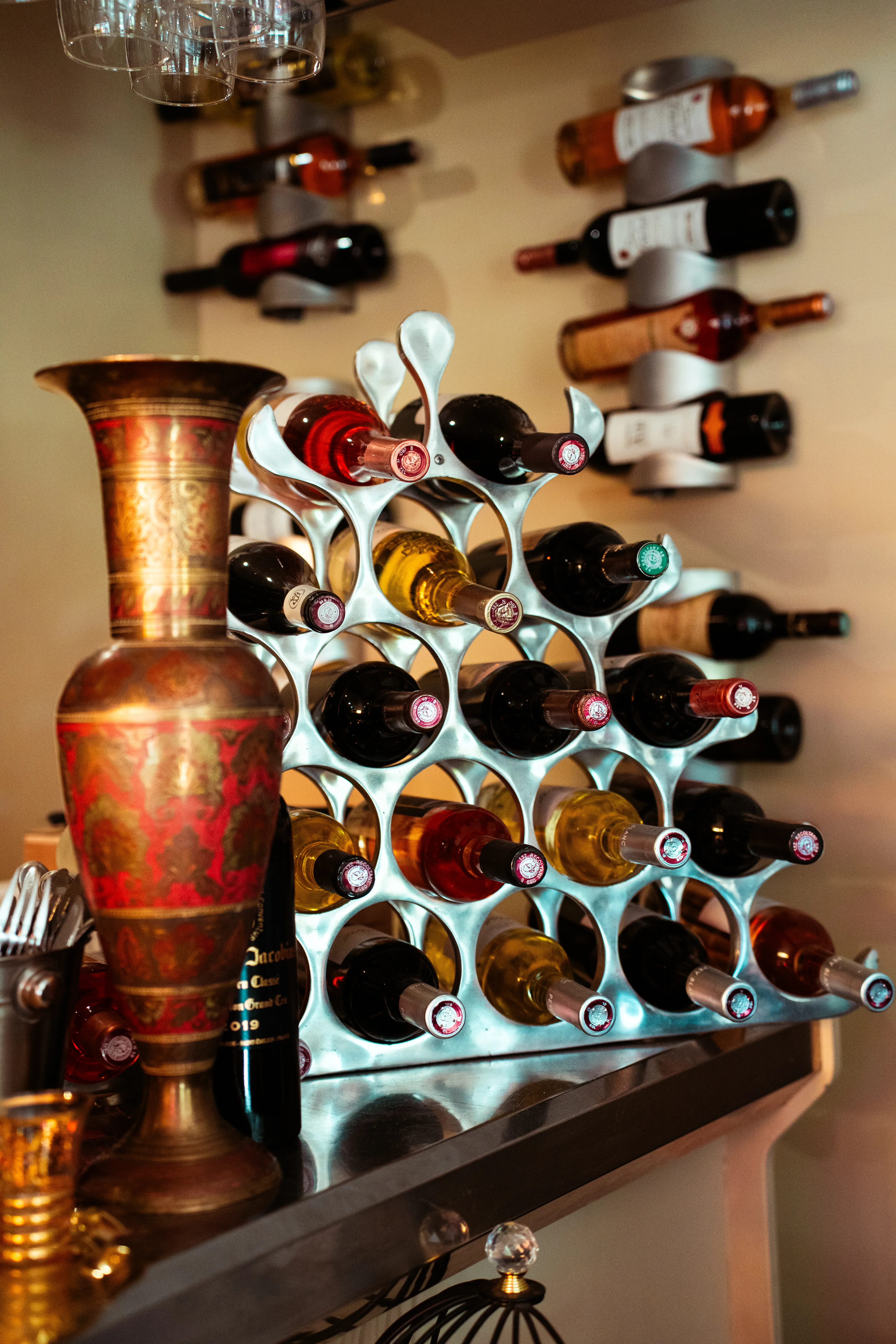 Professional restaurant photography with elegant interior design