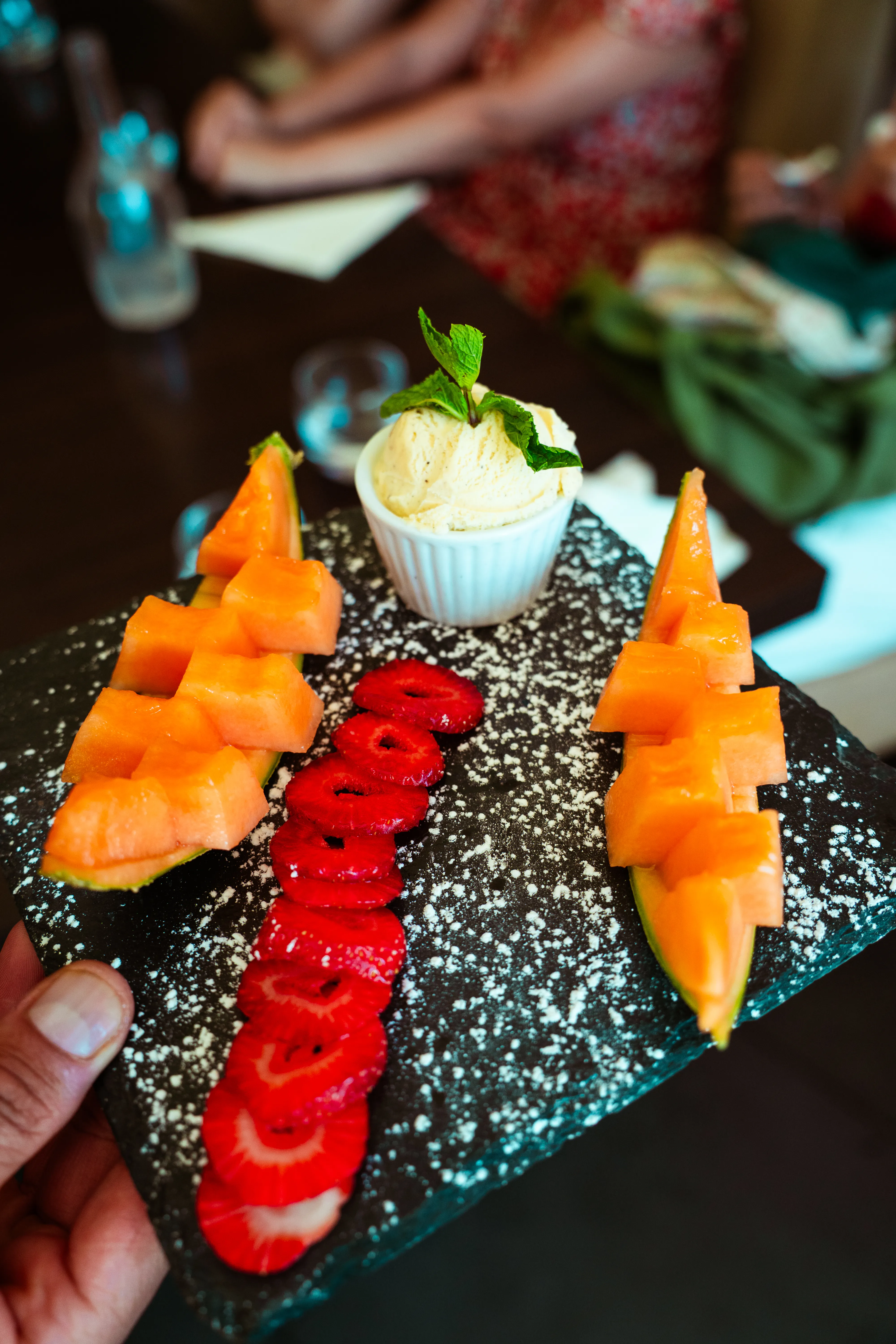 Professional restaurant photography with elegant interior design