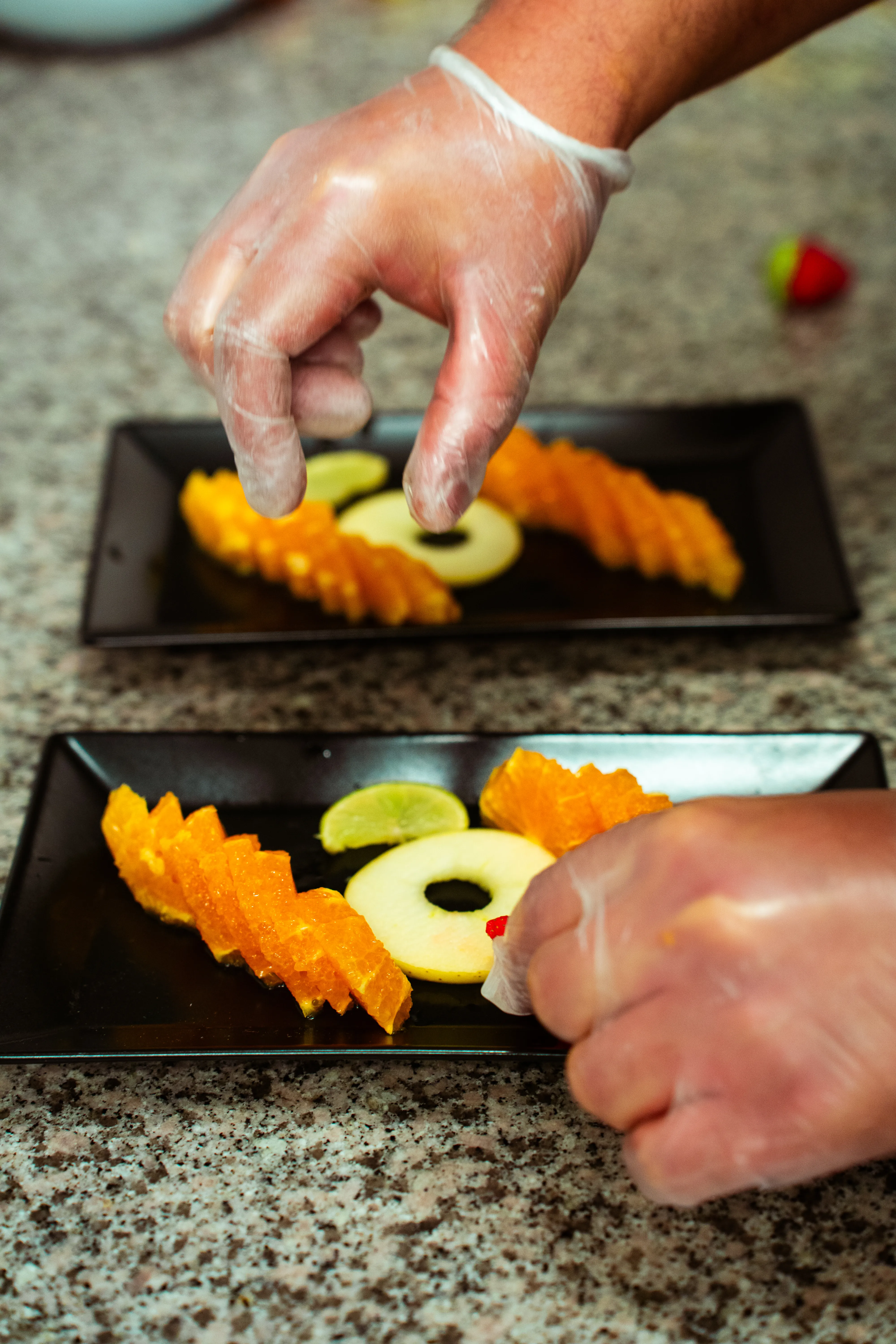 Professional restaurant photography with elegant interior design