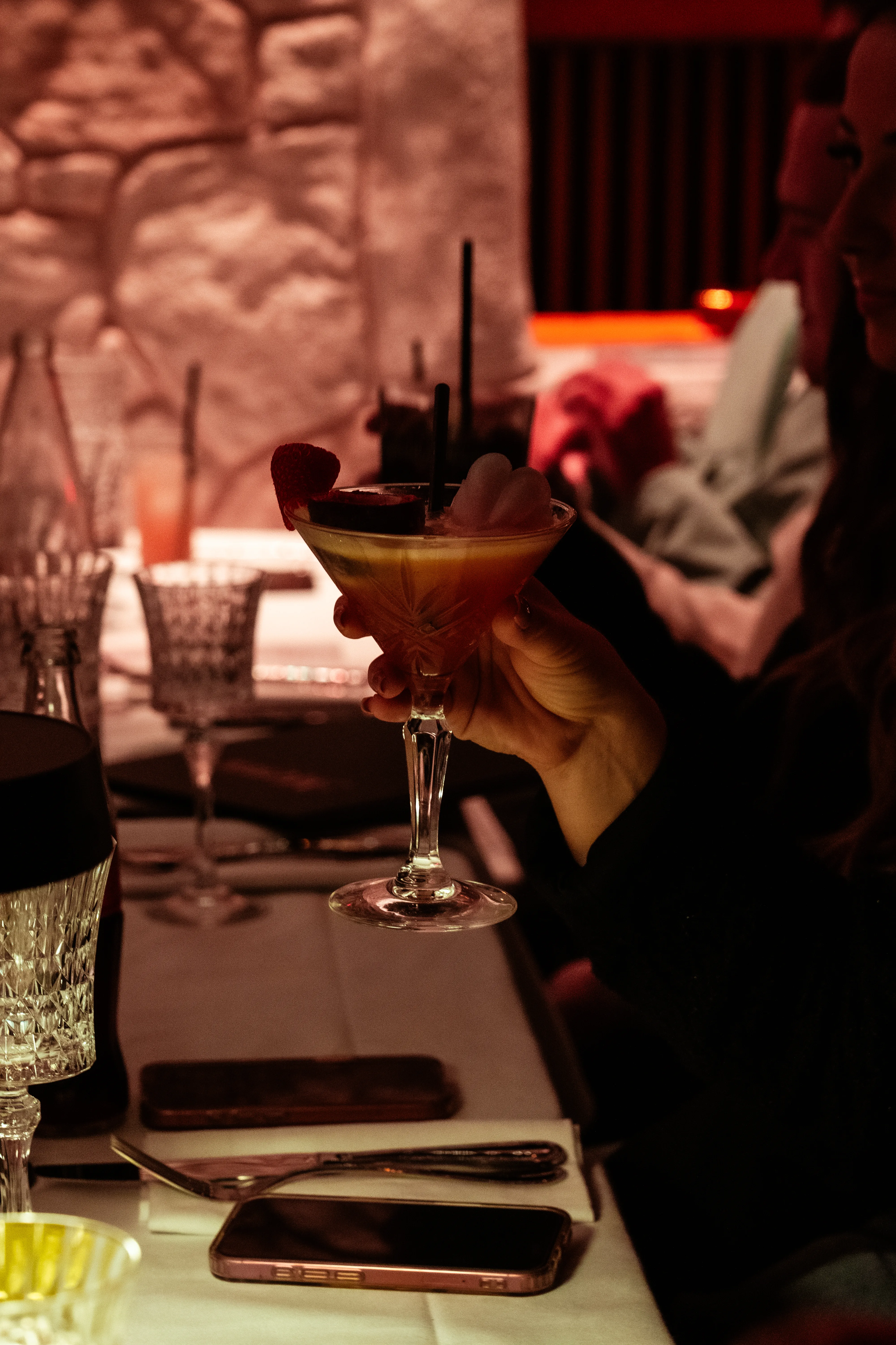 Professional restaurant photography with elegant interior design