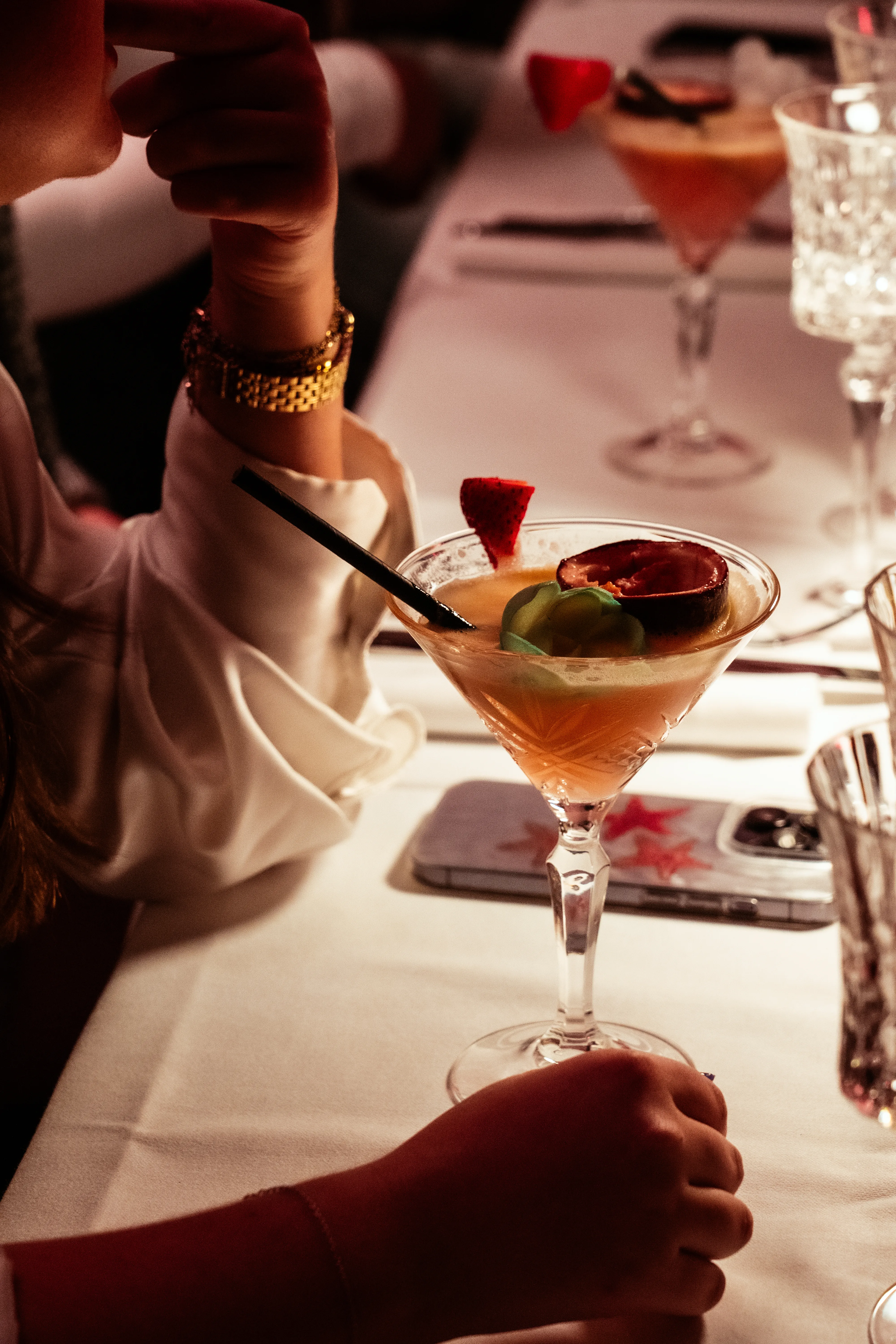 Professional restaurant photography with elegant interior design