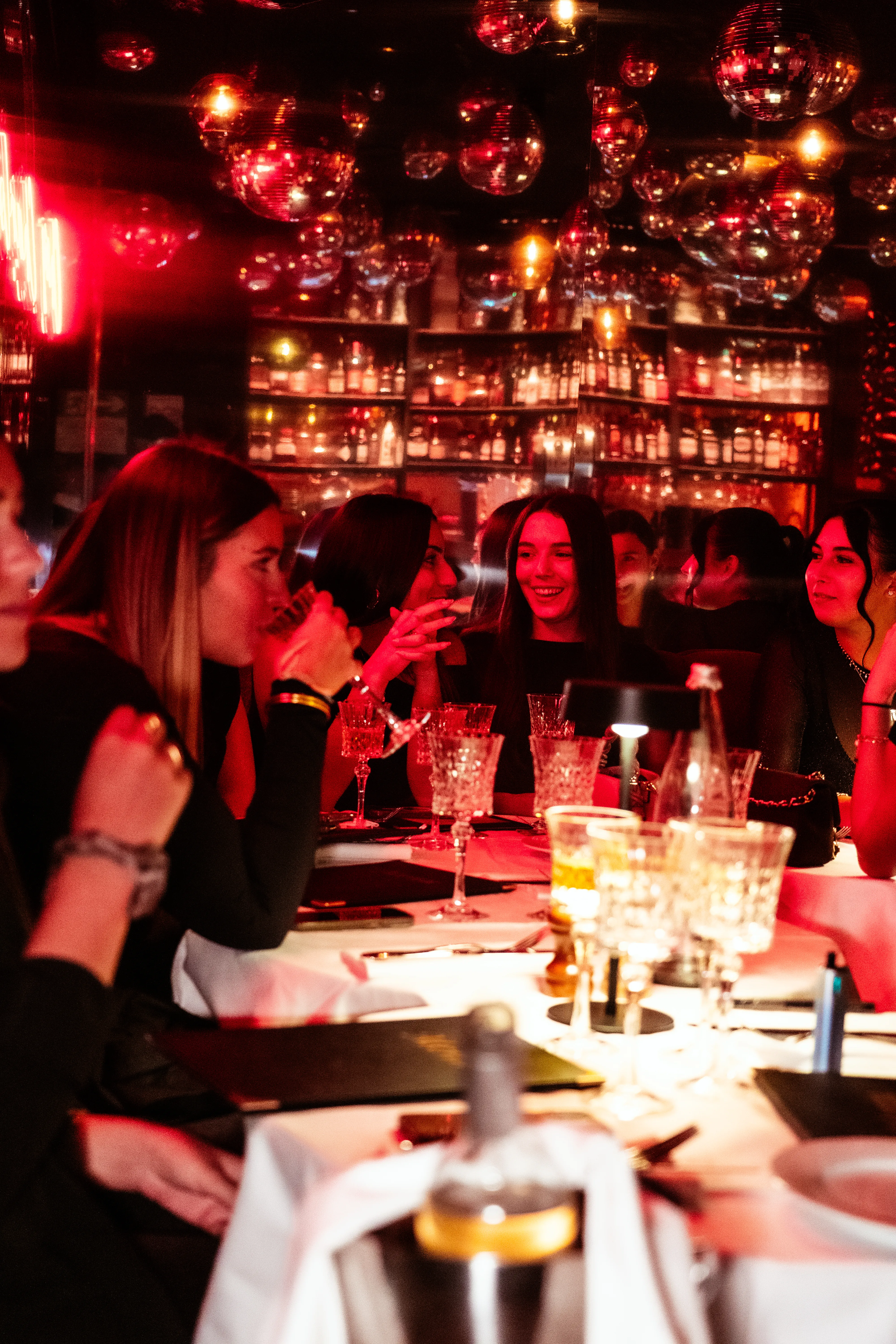 Professional restaurant photography with elegant interior design