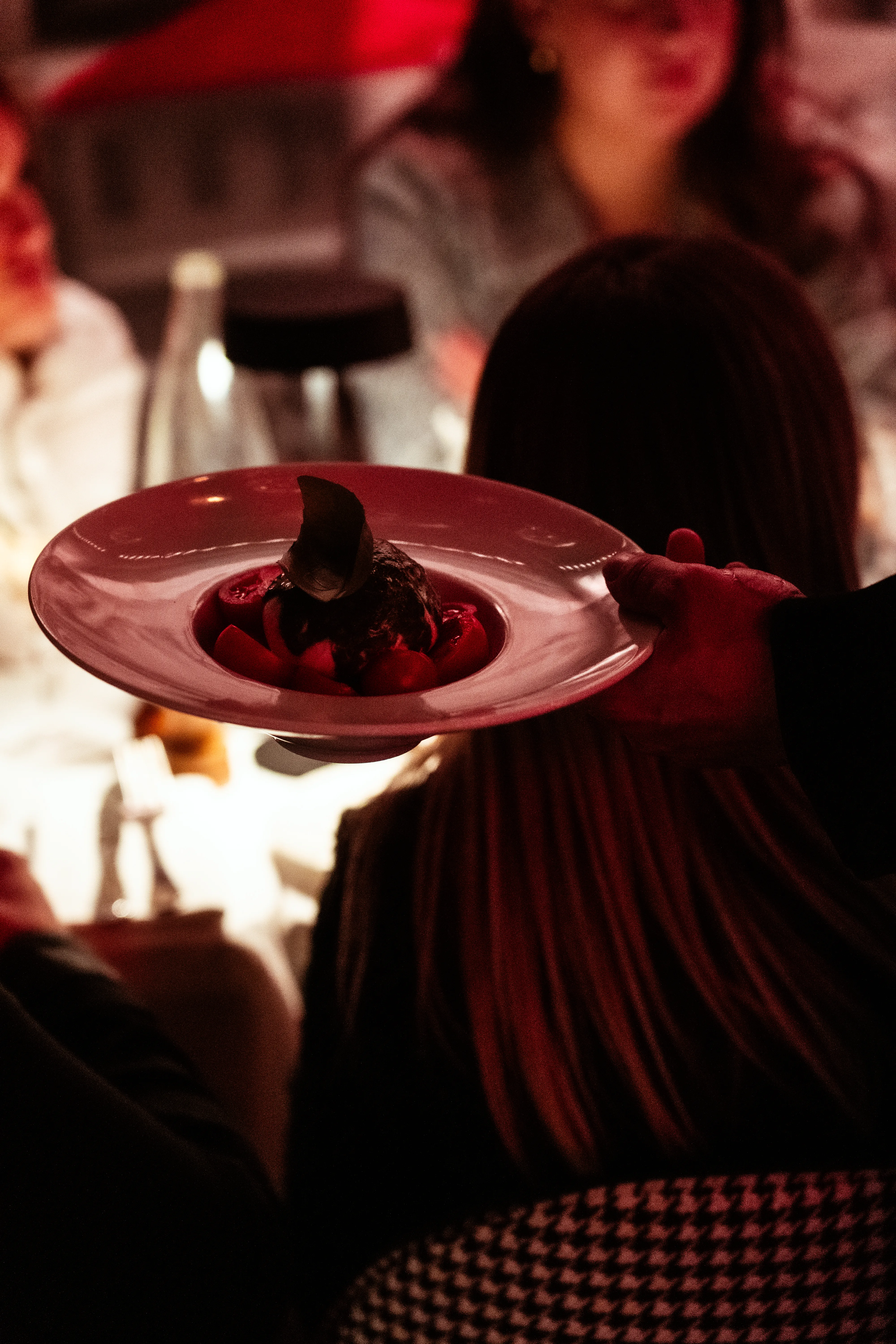 Professional restaurant photography with elegant interior design