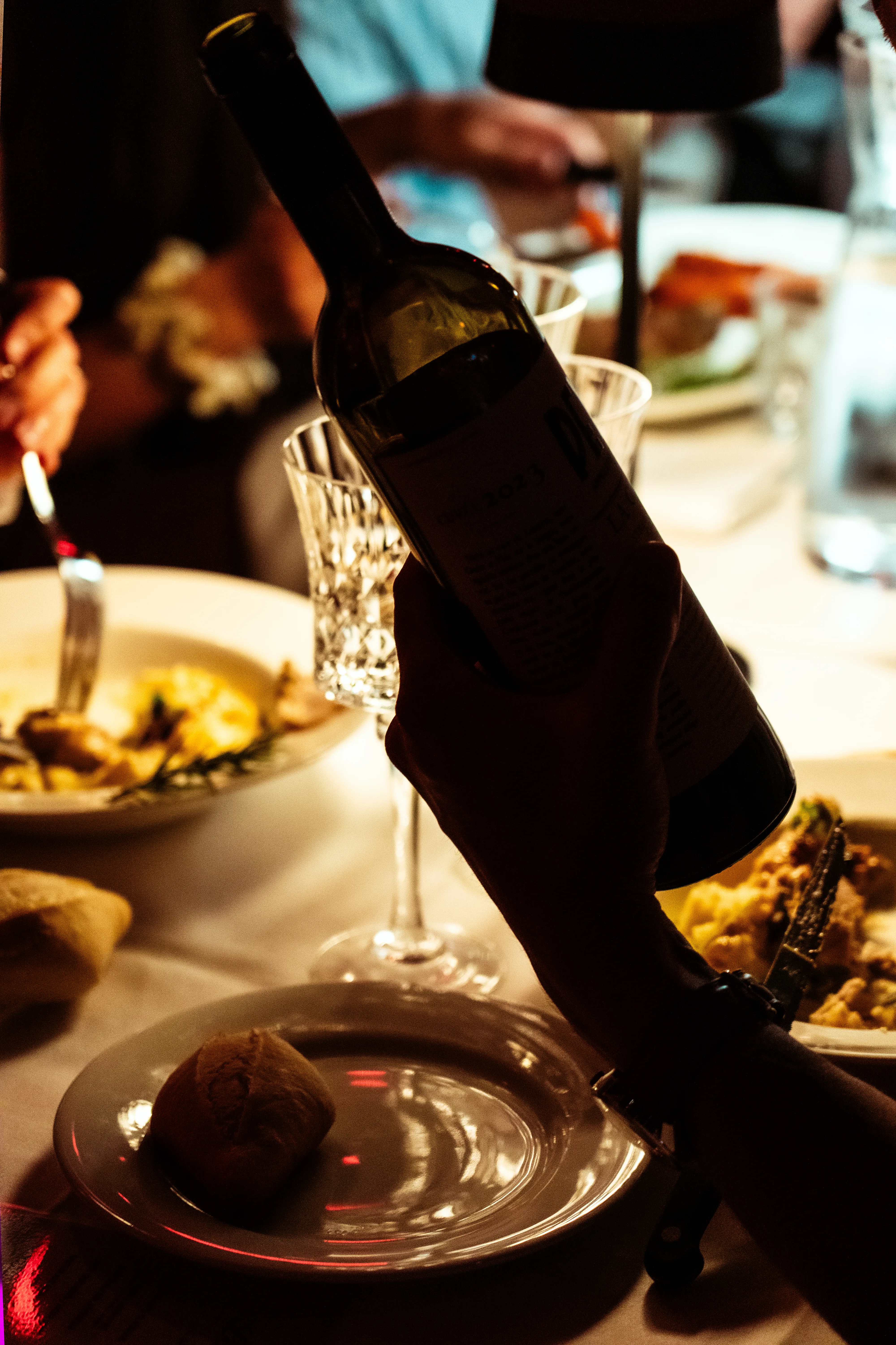 Professional restaurant photography with elegant interior design