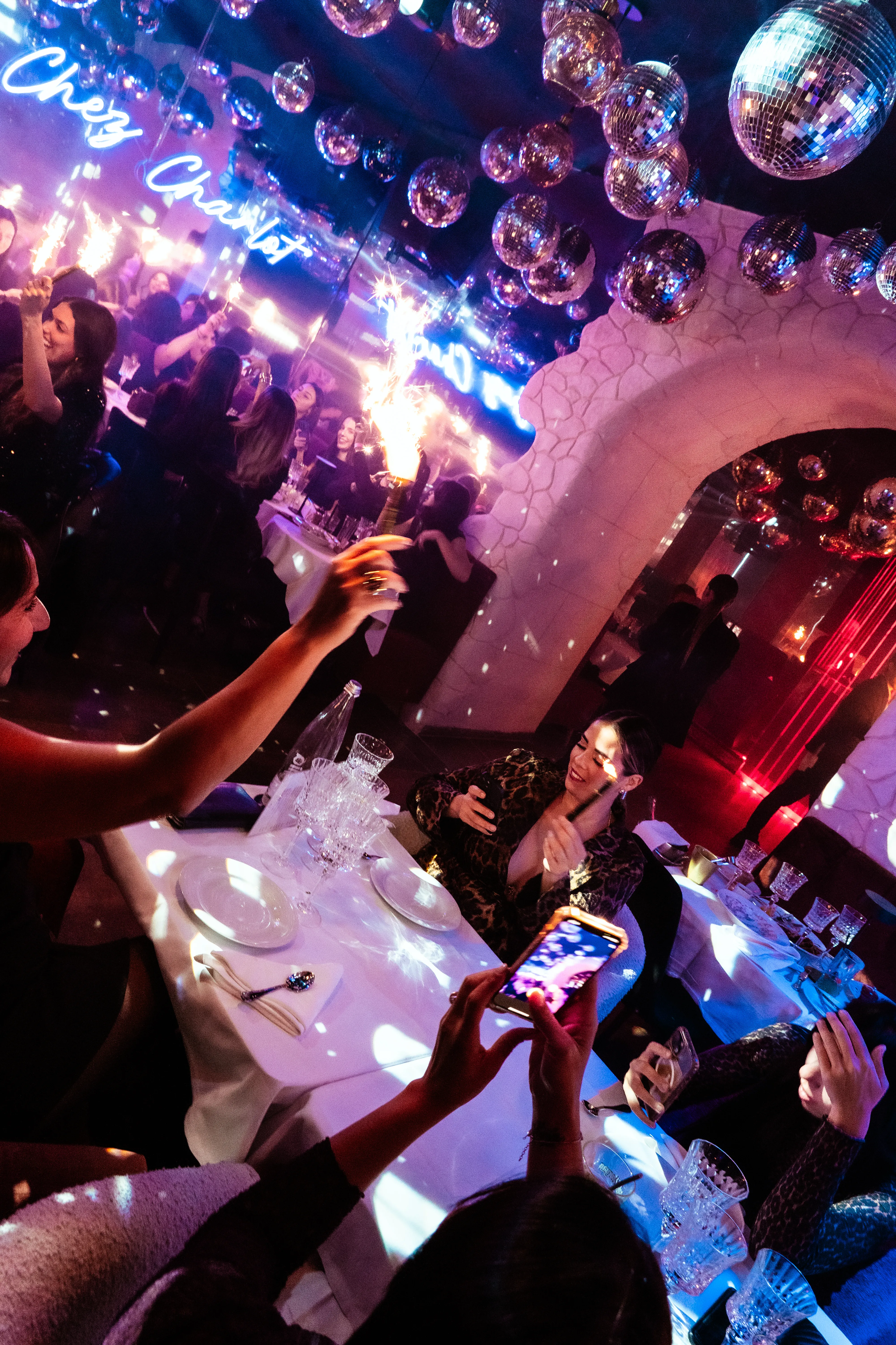 Professional restaurant photography with elegant interior design