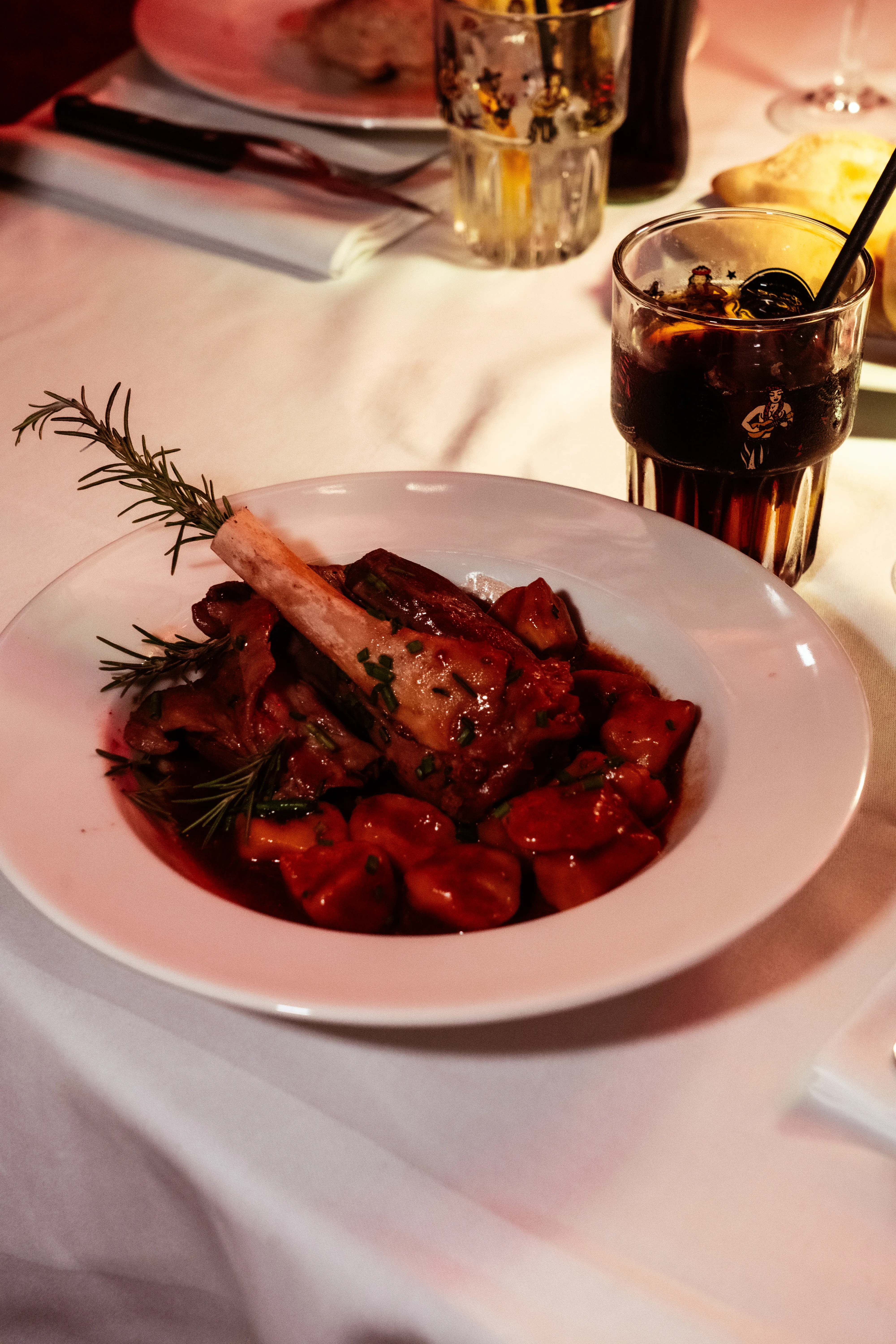 Professional restaurant photography with elegant interior design