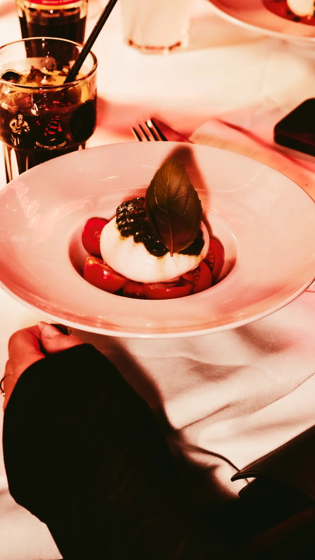 Professional restaurant photography with elegant interior design