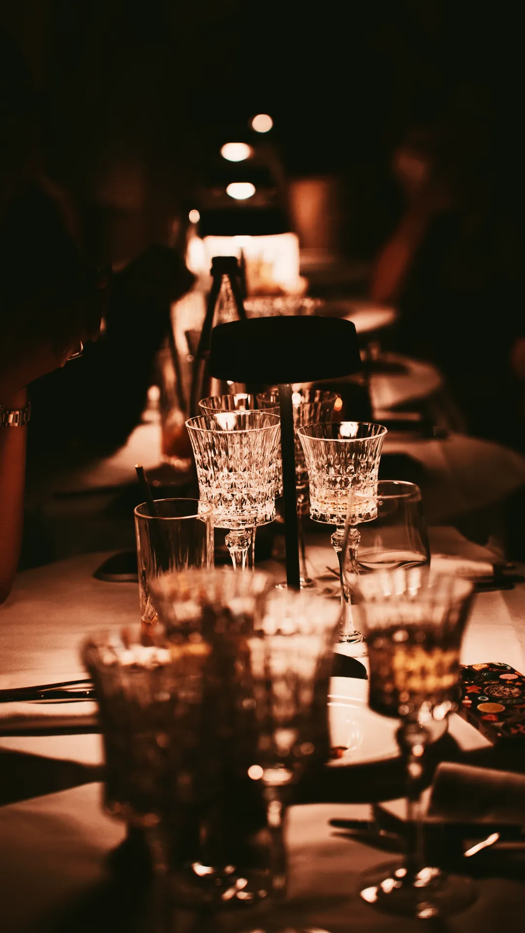 Professional restaurant photography with elegant interior design