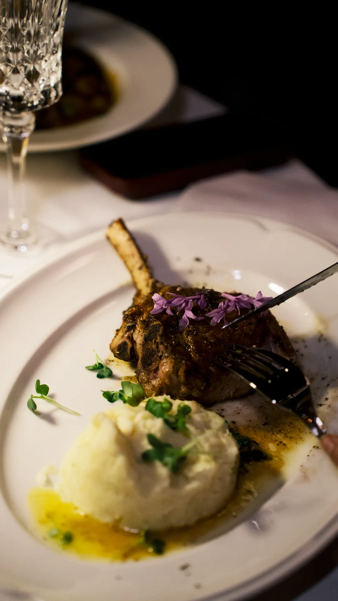 Professional restaurant photography with elegant interior design