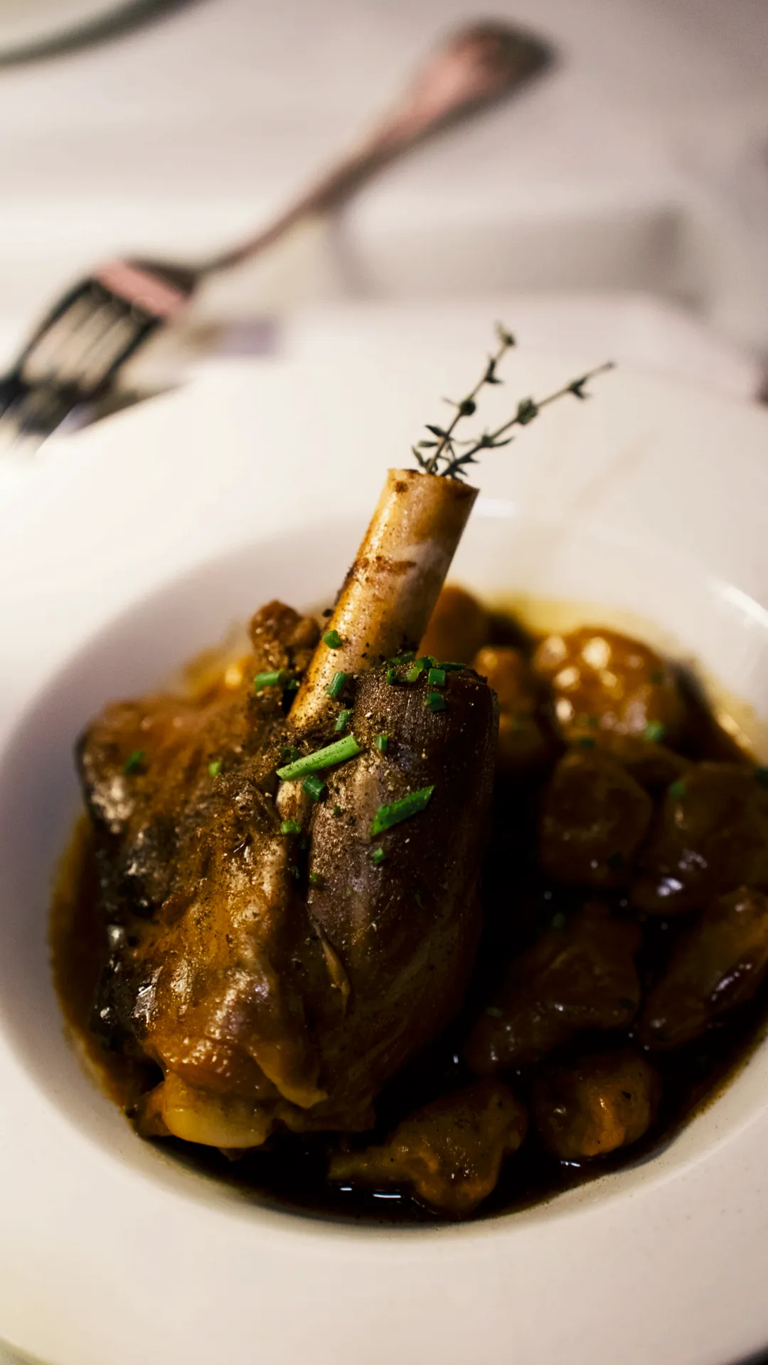 Professional restaurant photography with elegant interior design